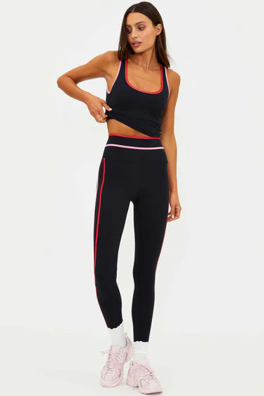 Solara Legging & Ash Top in Royal Noir