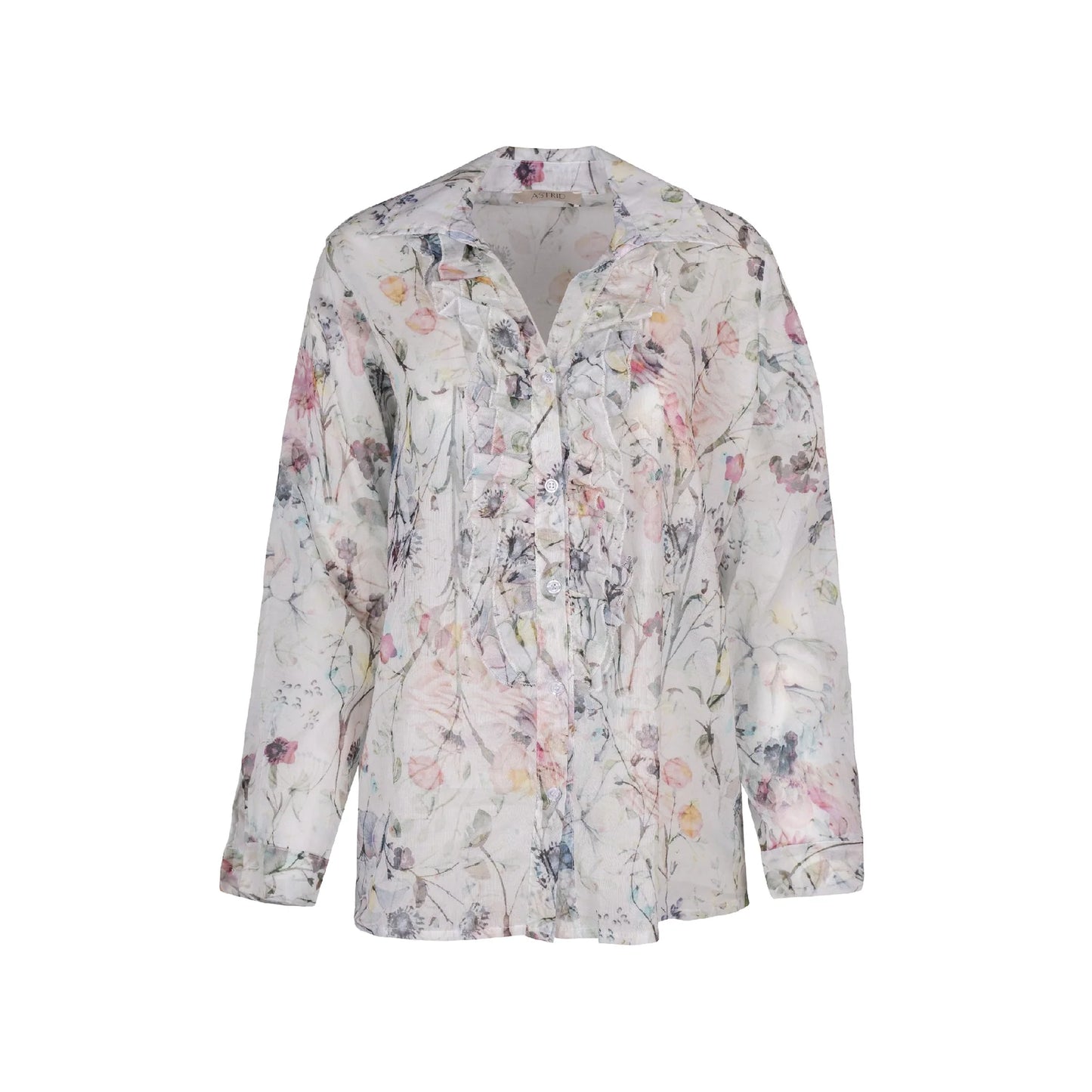 Dreamer Boho Blouse In Watercolour