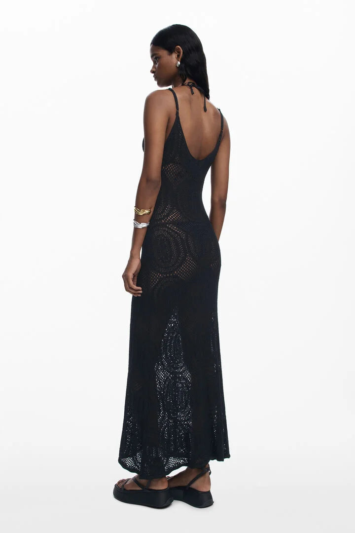 Crochet Strap Dress