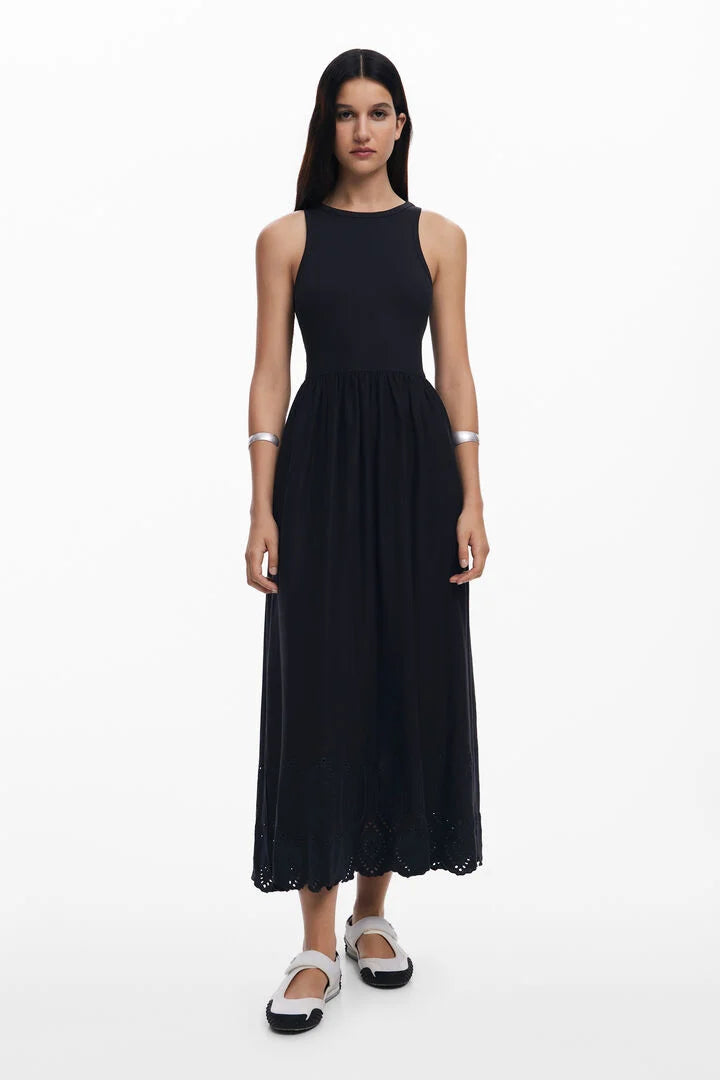 Combined Midi Dress