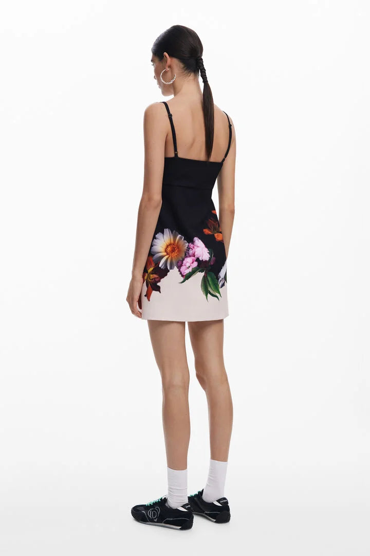 Printed Mini Dress