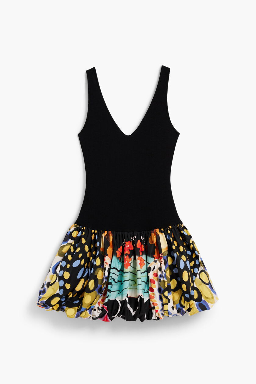 Printed strappy dress M. C. Lacroix
