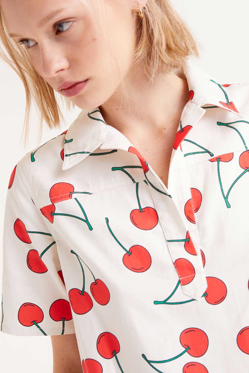 Big Cherry Short Dress