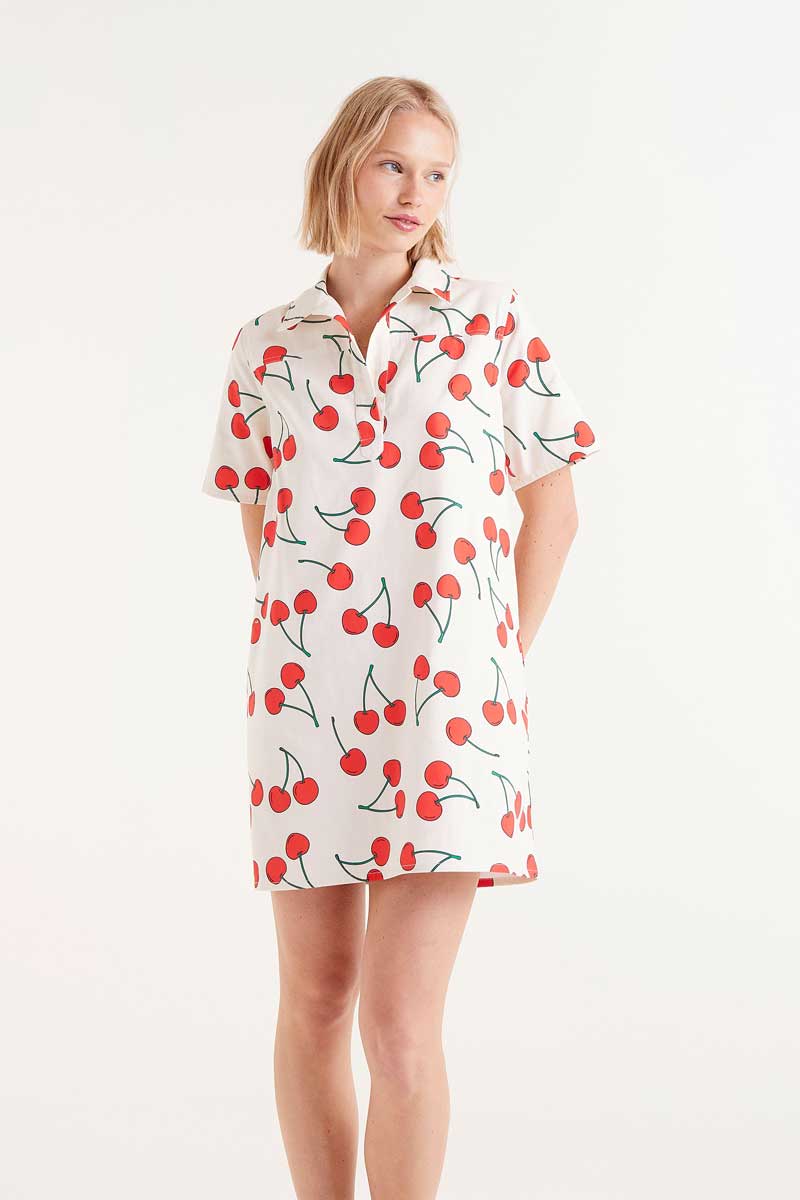 Big Cherry Short Dress