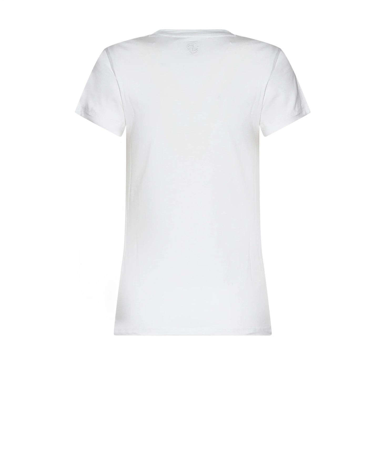T-shirt with iconic motif and graphic decoration