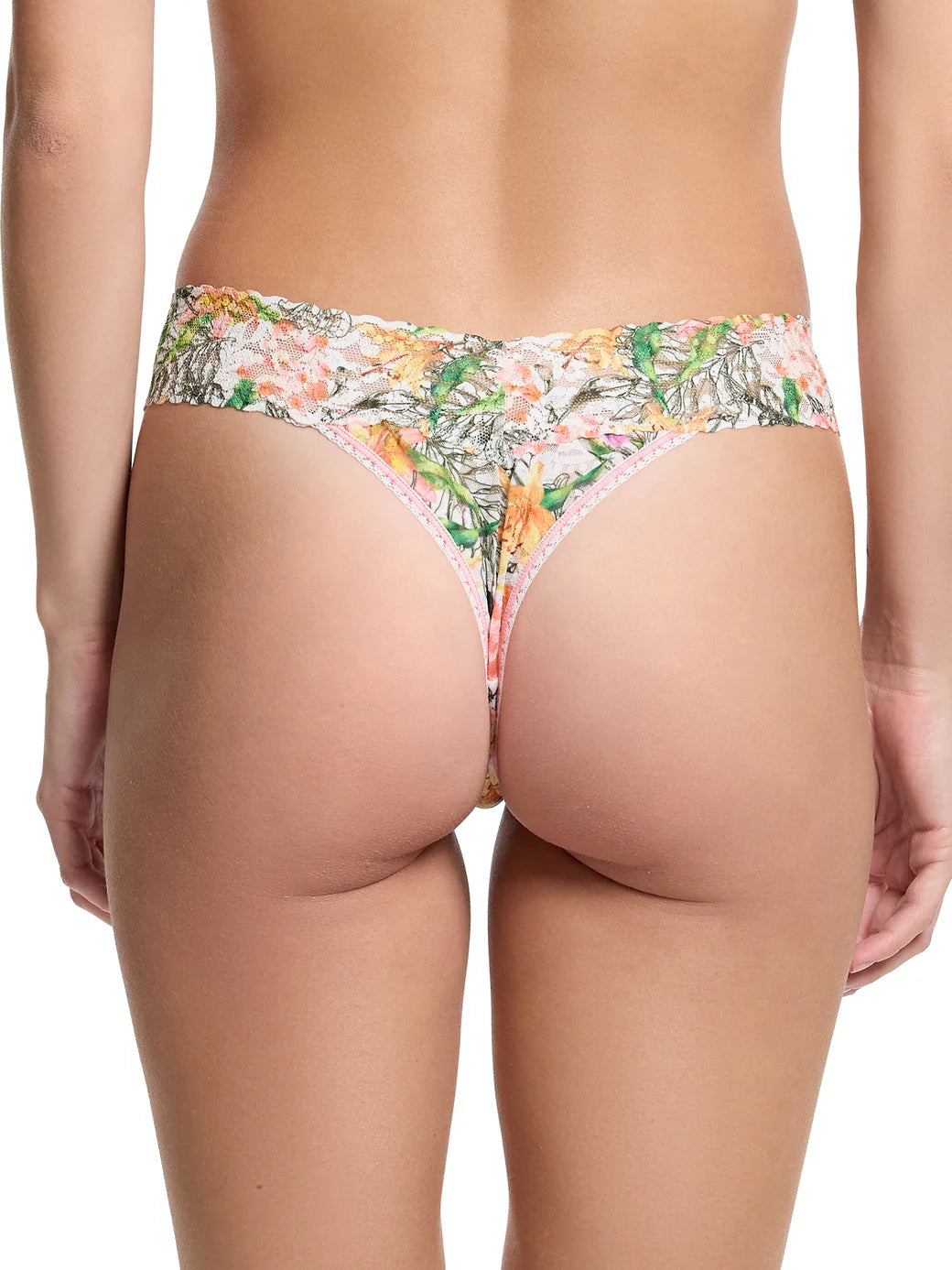 Original Rise Thong Print Wrapped