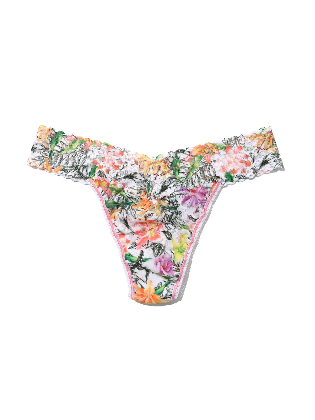 Original Rise Thong Print Wrapped