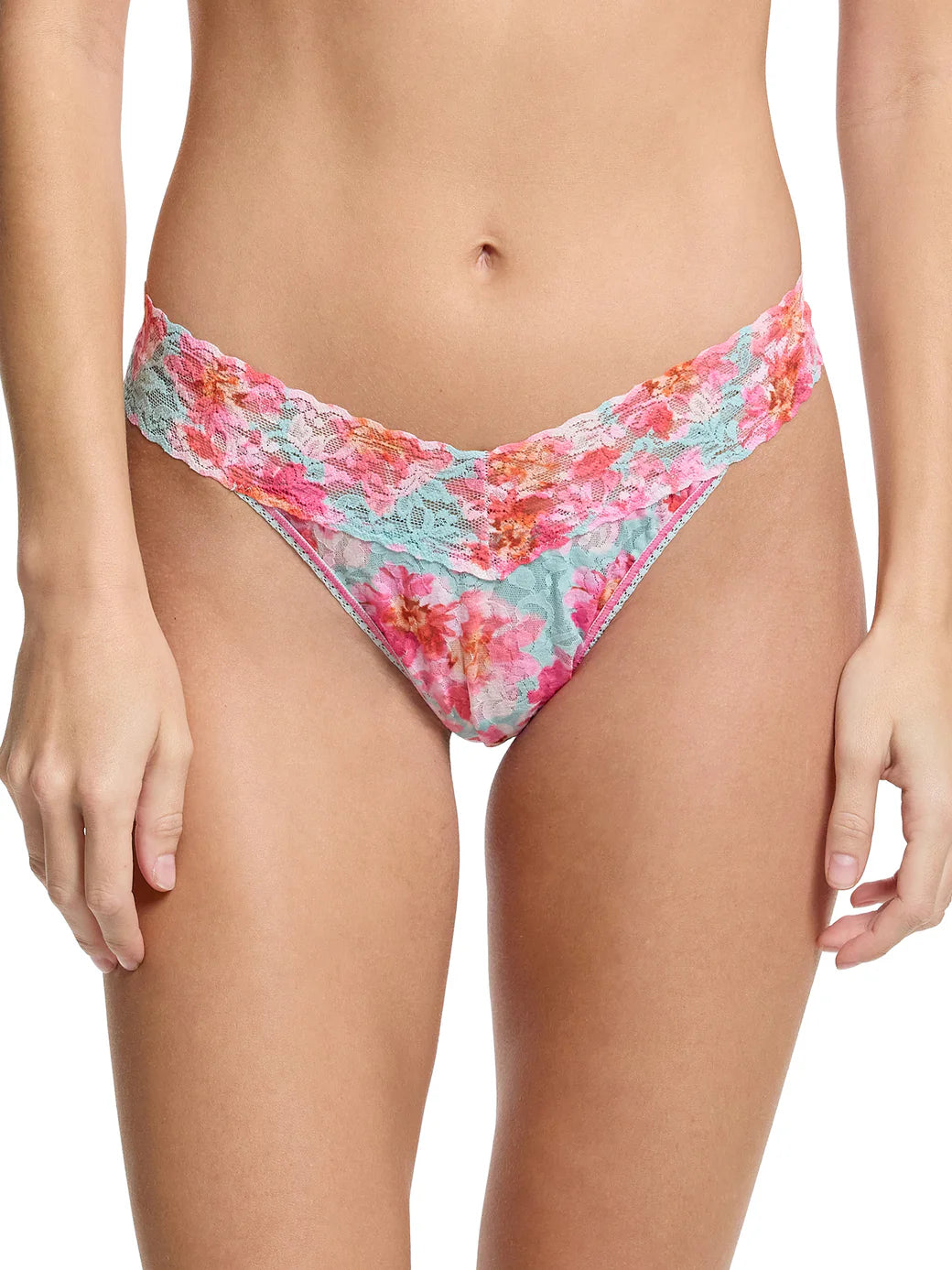 Original Rise Thong Print Wrapped