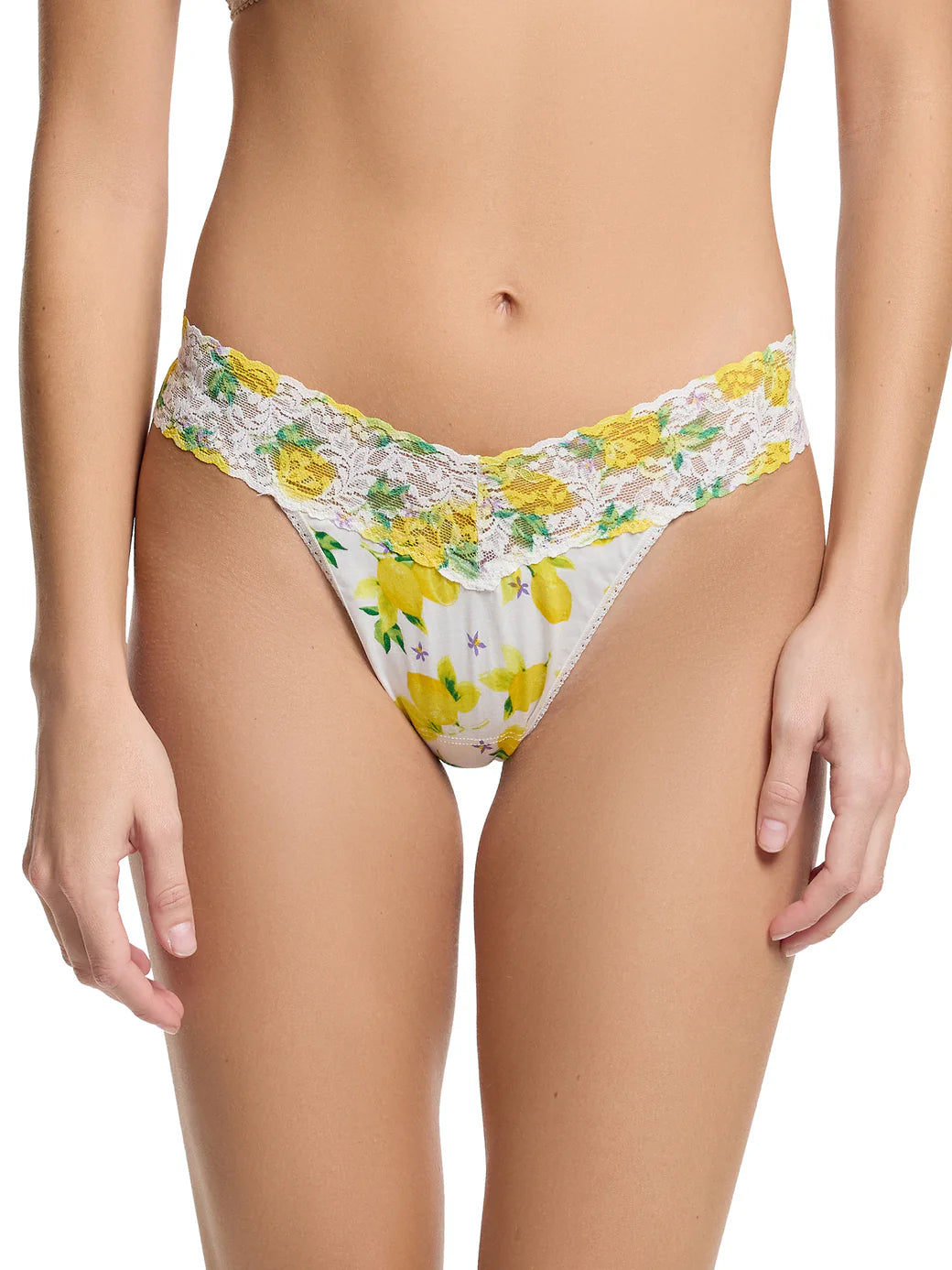Original Rise Thong Print Wrapped