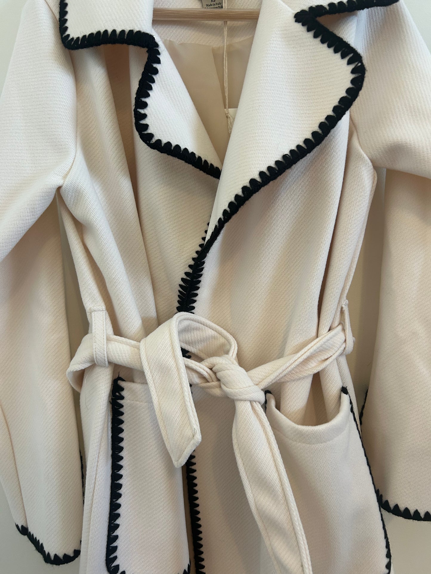 Long Stitch Coat