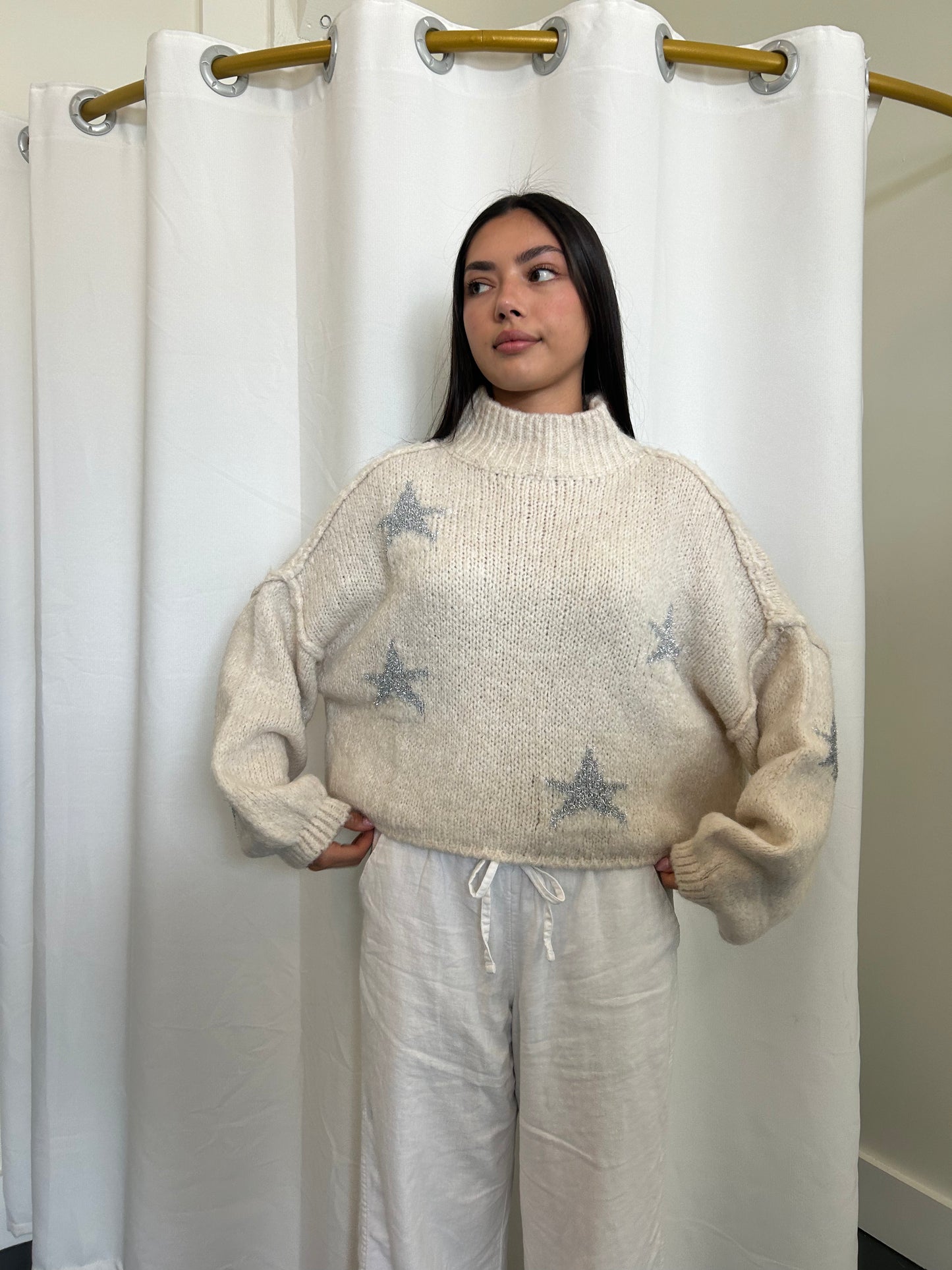 Sparkle Star Sweater