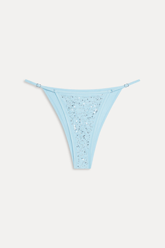 x Devon Lee Carlson Elena Sequin Bikini Top & Luna Sequin Bikini Bottom