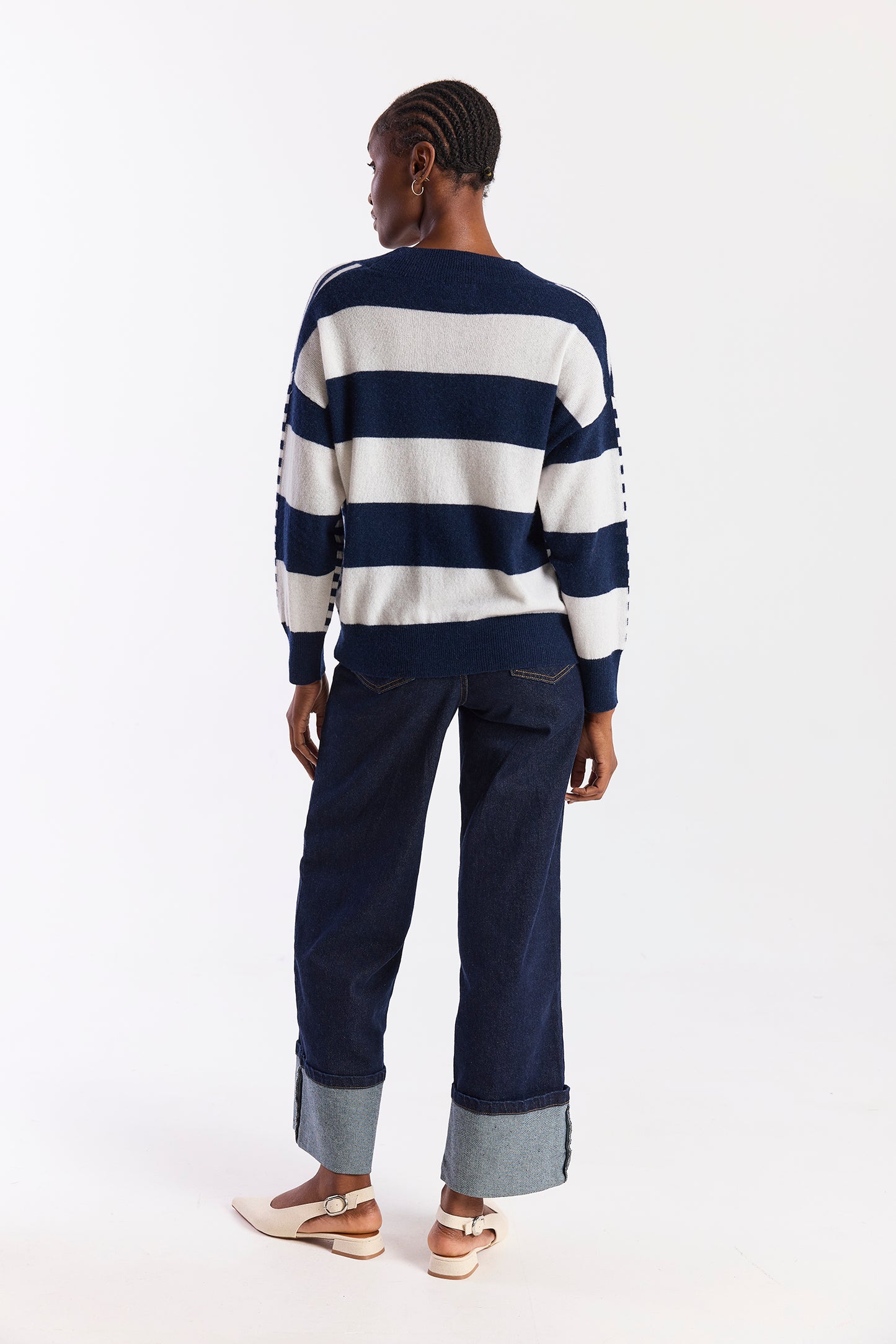 Beach Stripe Cardigan