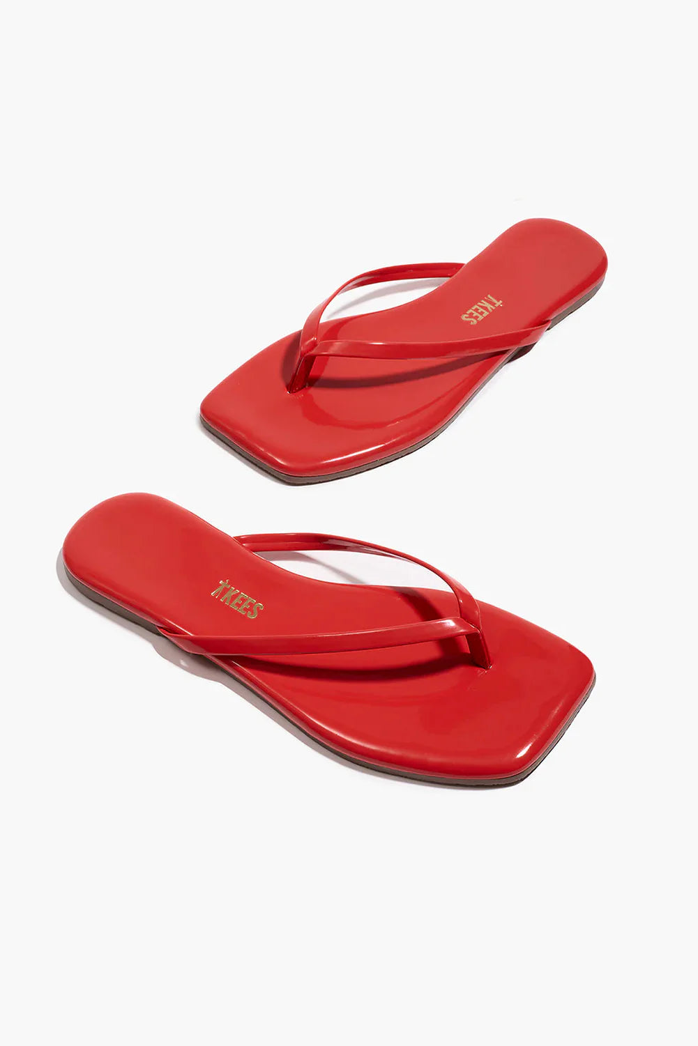 Square Toe Lily - Red Gloss