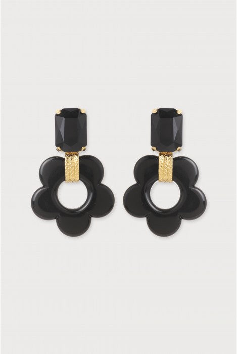 Florem strass earrings