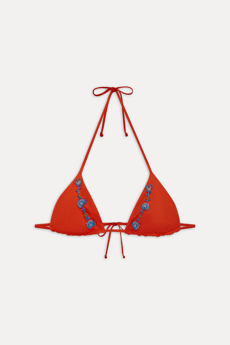 Nick Skimpy Triangle Bikini Top & Dove Classic Bikini Bottom