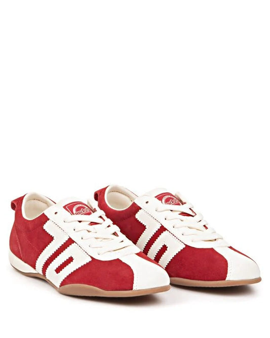 Boxer Red Suede Sneaker