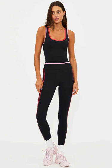 Solara Legging & Ash Top in Royal Noir