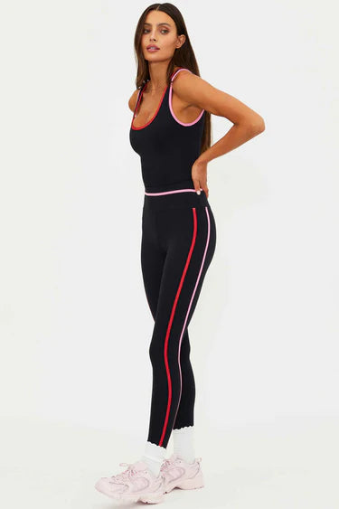 Solara Legging & Ash Top in Royal Noir