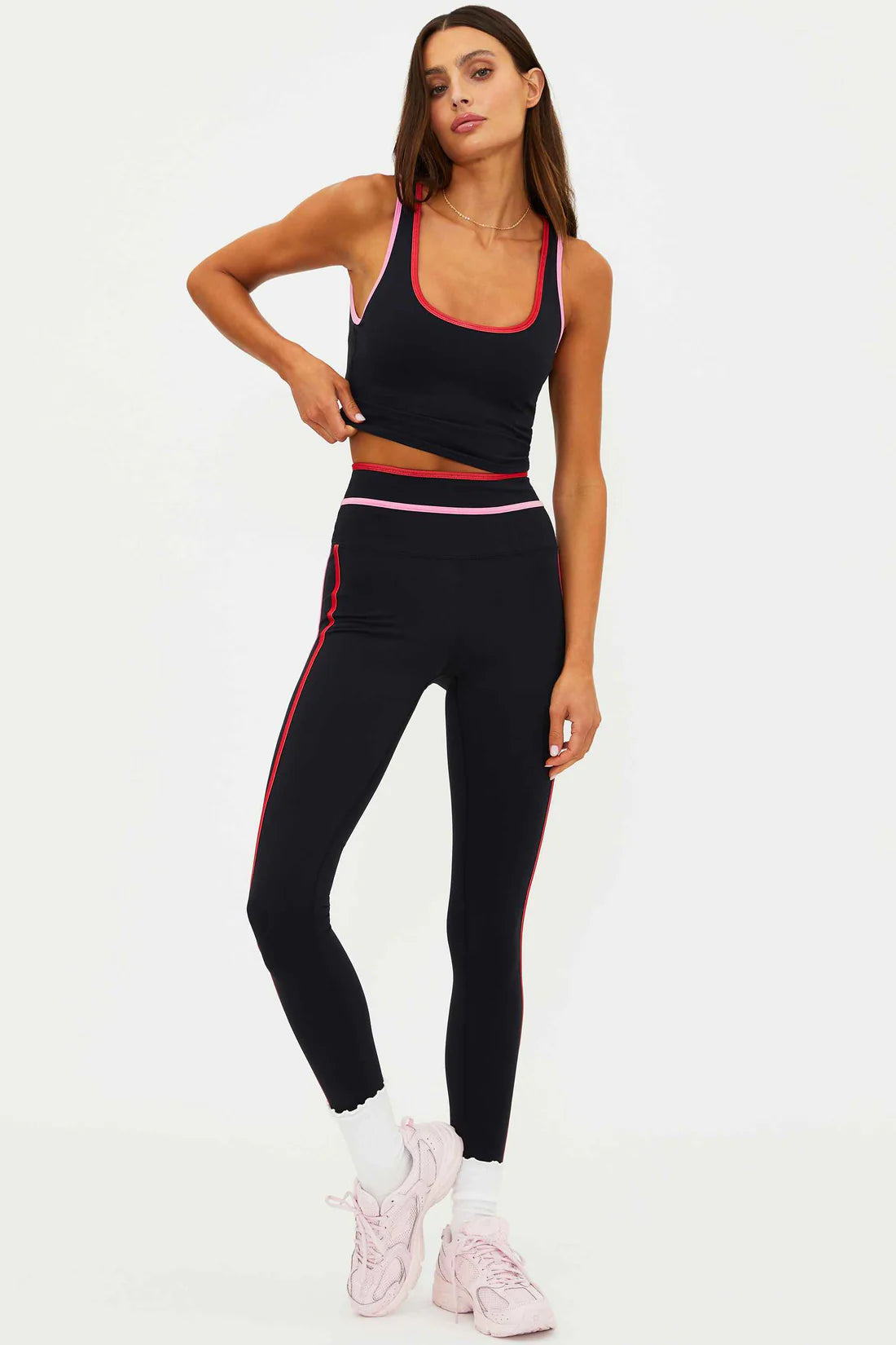 Solara Legging & Ash Top in Royal Noir