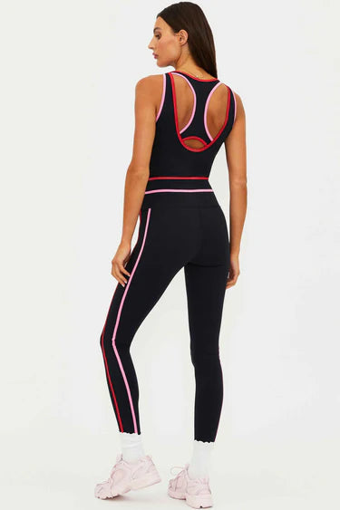 Solara Legging & Ash Top in Royal Noir