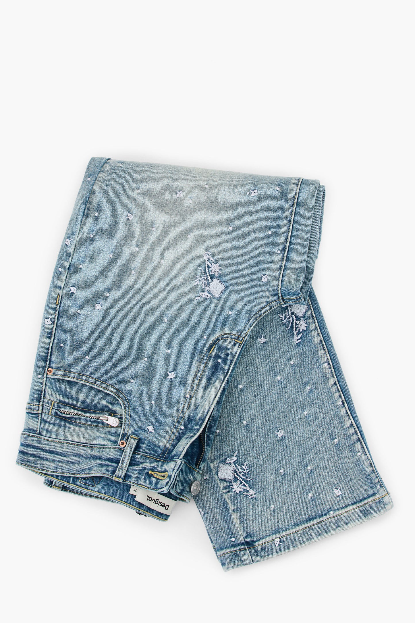Embroidered jeans