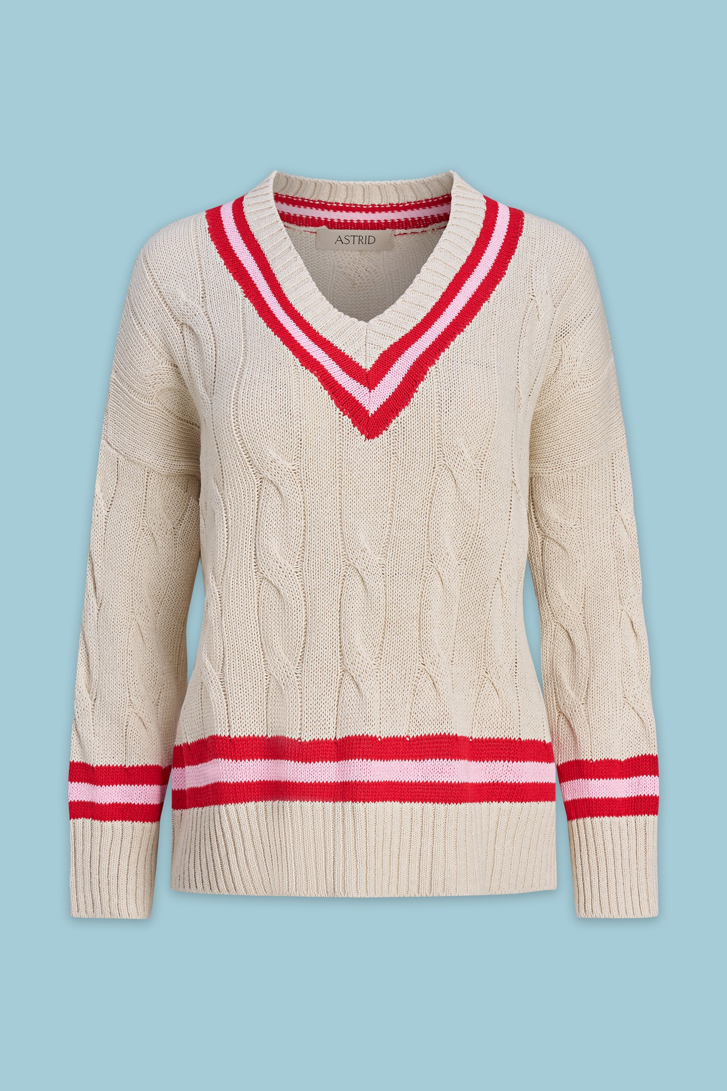 Victora V Knit Sweater