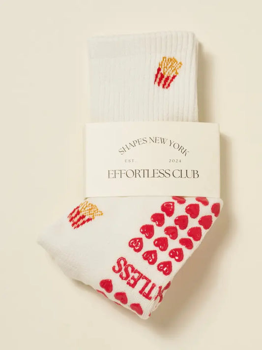 🍟 French Fries Grip Sock