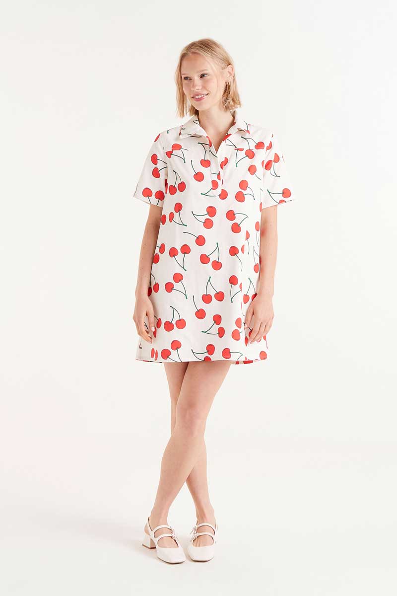 Big Cherry Short Dress