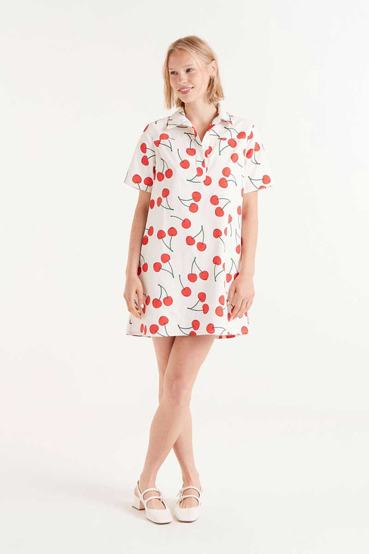 Big Cherry Short Dress