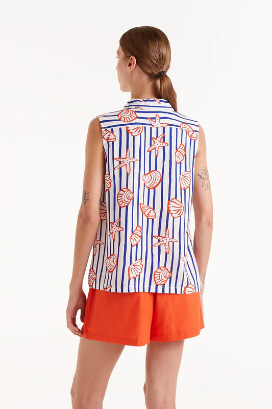 Nemo Striped Print Shirt