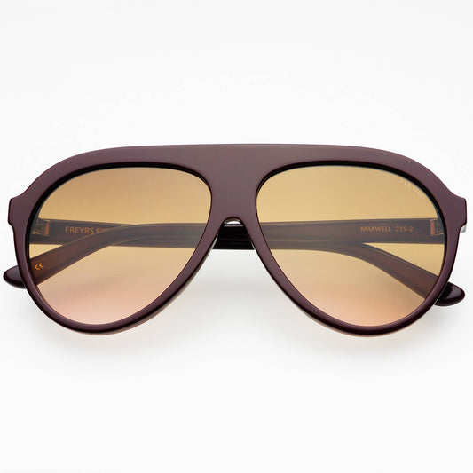 Maxwell Acetate Unisex Aviator Sunglasses