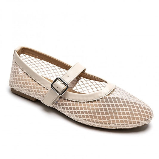 Mesh Ballet Flats