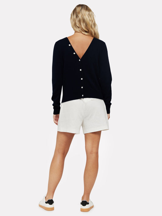 Beaulah Button Back Sweater