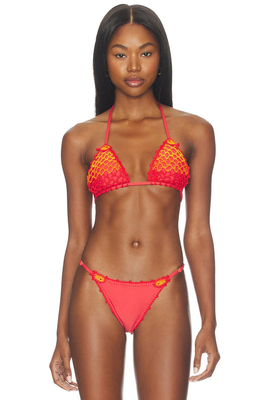 Missy Red Top & Bottom
