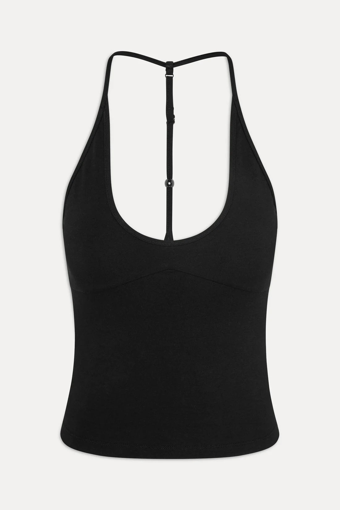 Chantal Halter Cotton Jersey Top