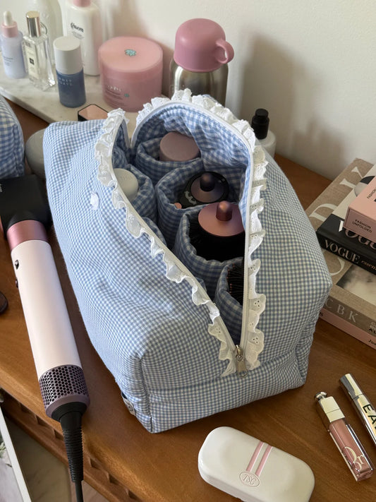 Cottage Blue Haircare Pouch
