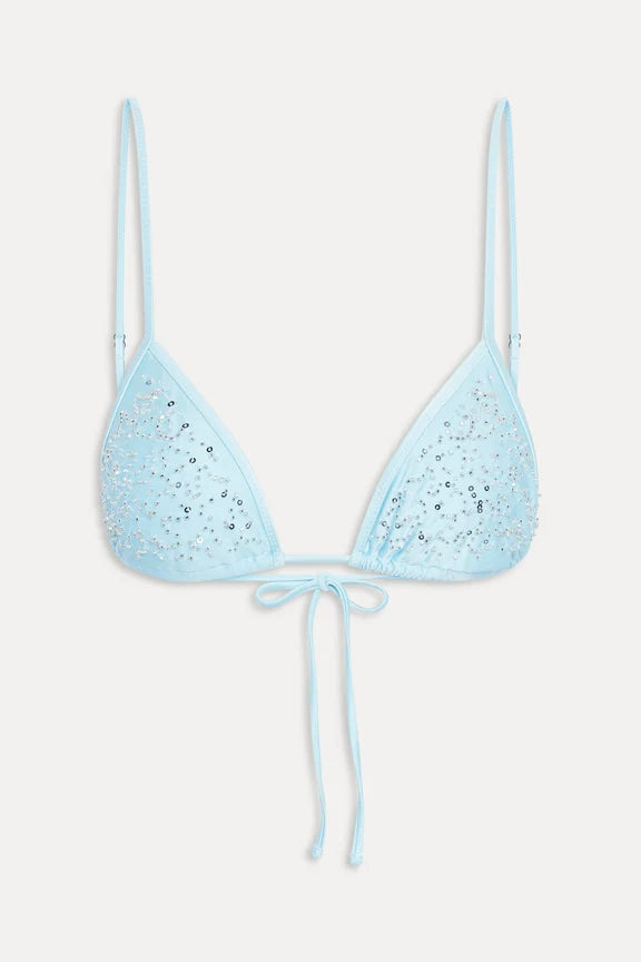 x Devon Lee Carlson Elena Sequin Bikini Top & Luna Sequin Bikini Bottom