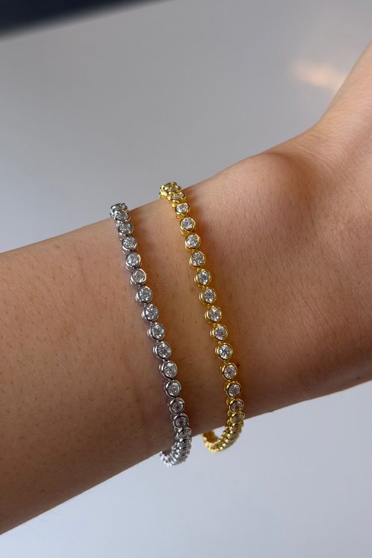 Small Round Diamond Tennis Bracelet