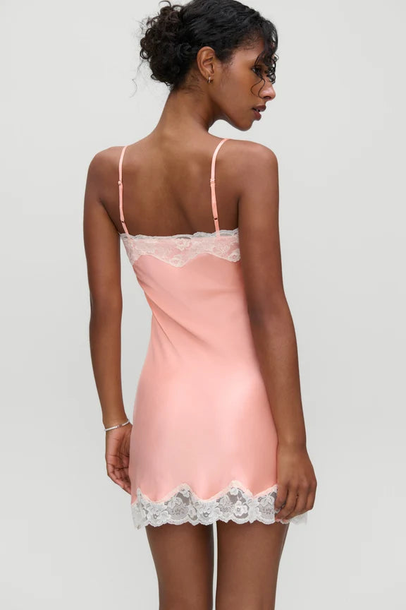 x Devon Lee Carlson Liz Silk Slip Dress