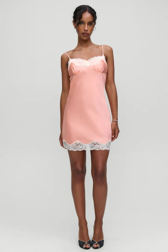 x Devon Lee Carlson Liz Silk Slip Dress
