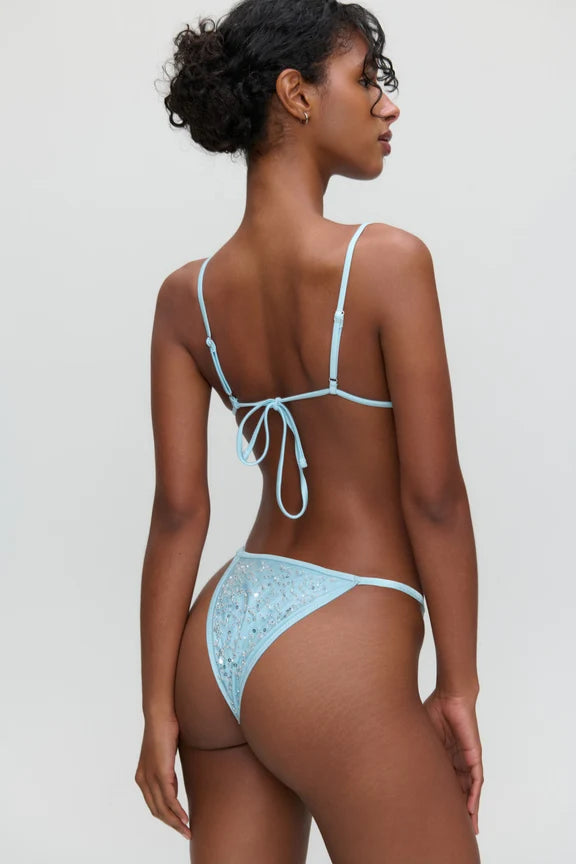 x Devon Lee Carlson Elena Sequin Bikini Top & Luna Sequin Bikini Bottom
