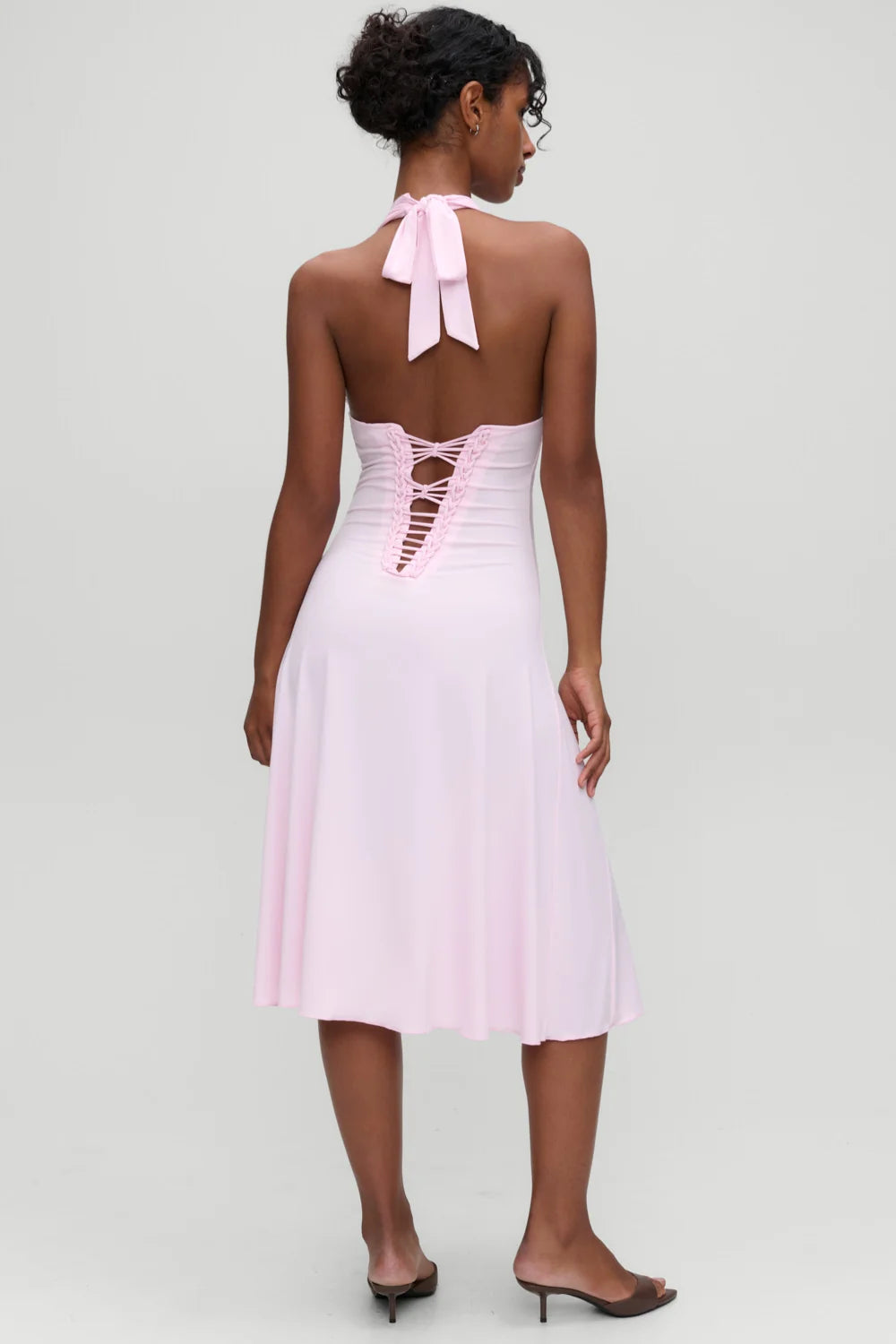 x Devon Lee Carlson Secret Jersey Midi Dress