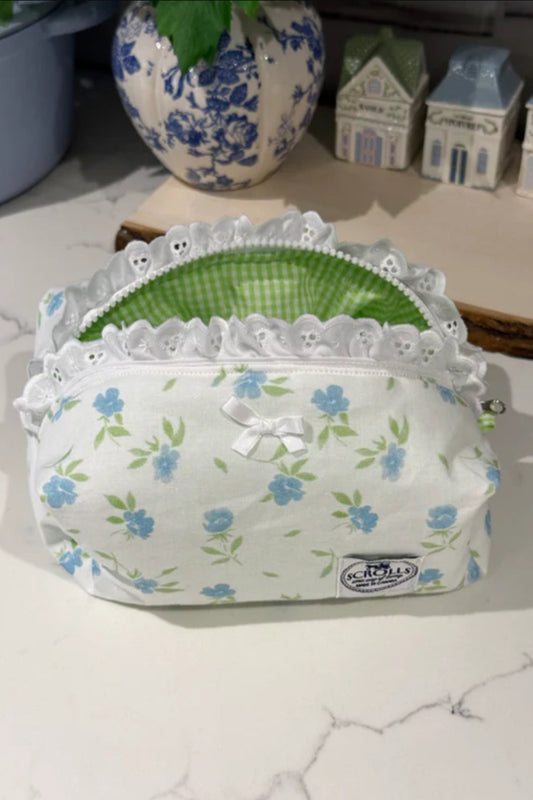 Scrolls Makeup Bag
