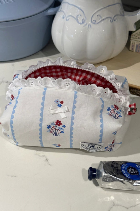 Scrolls Makeup Bag