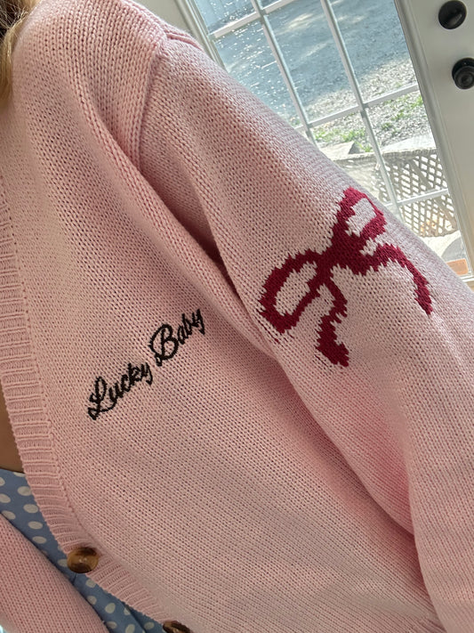 Lucky Baby Knit Cardigan