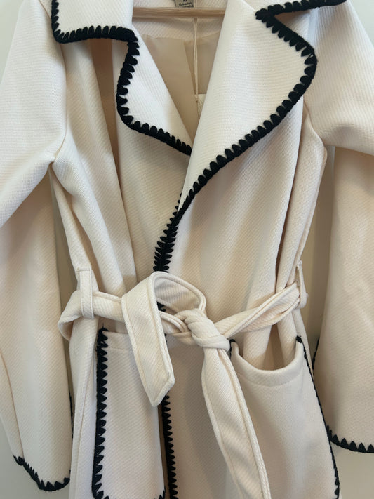 Long Stitch Coat