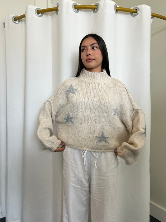 Sparkle Star Sweater