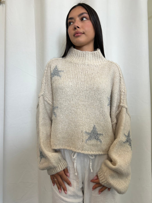 Sparkle Star Sweater