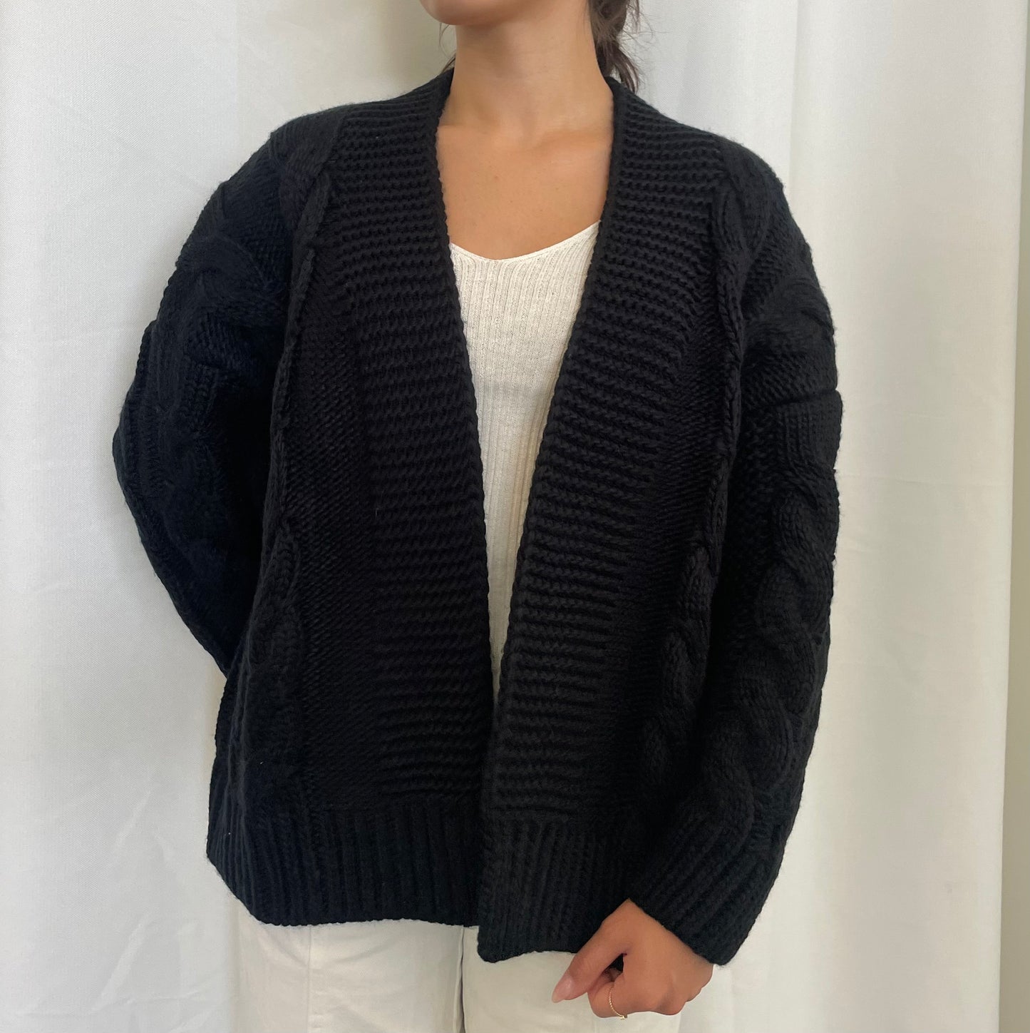 Good Morning Chunky Knit Cardigan